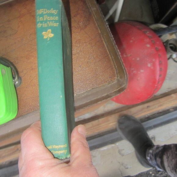 1899 MR DOOLEY IN PEACE AND IN WAR, 3RD EDITION HC BOOK RARE COLLECTIBLE - Picture 2 of 12